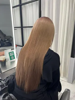 ロング カラー 最高級髪質改善🥇 小玉美菜のヘアスタイル