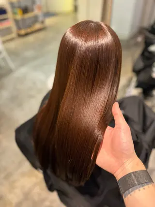 セミロング カラー men'sモテ 髪🫧ｼｵﾝのヘアスタイル