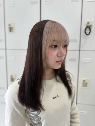 ロング カラー 🫧韓国風透明感 ヘア🫧towaのヘアスタイル