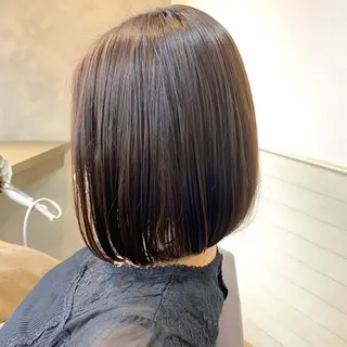 ミディアム カラー ✨️美髪矯正×似合わ せ艶カラー✨藤田透のヘアスタイル