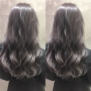 セミロング カラー 北間 寛哉のヘアスタイル
