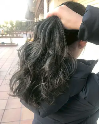 カラー 艶カラー✨/カット 田中佑季のヘアスタイル