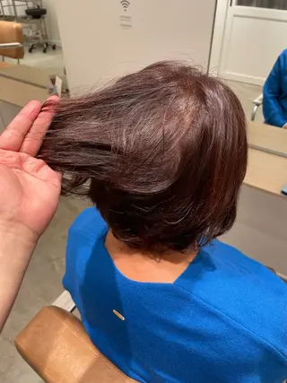 カラー 山口 真希のヘアスタイル