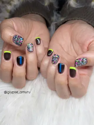 ショート Giypsē amuruのネイルデザイン