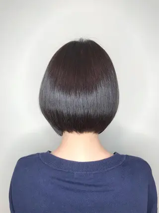 ショート インナーカラー/ ストレート/奥野洸也のヘアスタイル