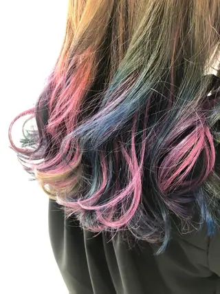 ロング カラー welring hair salonのヘアスタイル