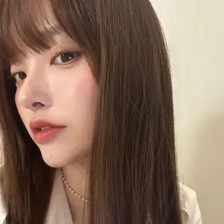 ロング ハイトーン /ベージュ/kaeのヘアスタイル