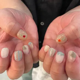 ネイル ゆびノさき茨木店 ニュアンス/アートのネイルデザイン