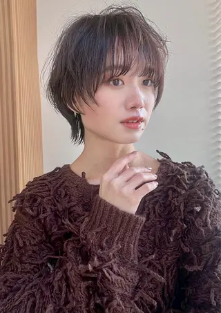 ミディアム 🩵レイヤー/ショー ト/🫧harukaのヘアスタイル