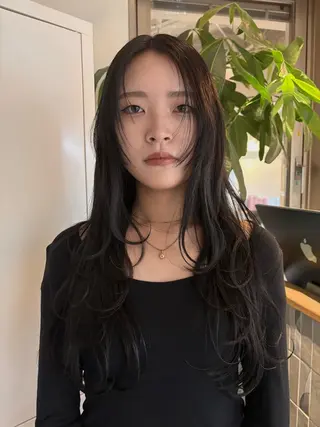 ロング カラー ami /yuutenjiのヘアスタイル