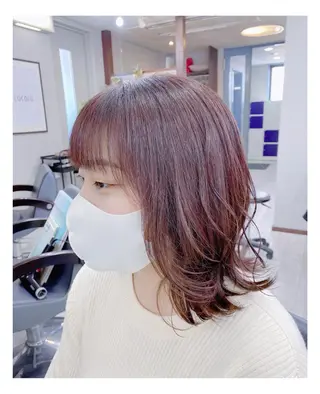ミディアム カラー ＊横浜駅＊ 金子 誠也のヘアスタイル