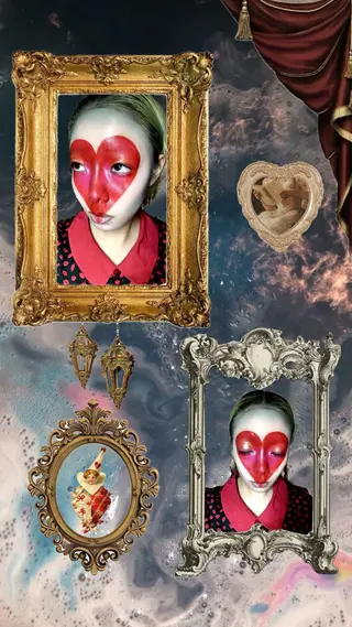 デザインカラー🌈 メイク💄ヒカリ🌟のヘアスタイル