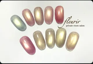 ネイル フルリール 【プライベートサロンのネイルデザイン