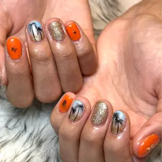 ネイル 出羽 奈津季のネイルデザイン