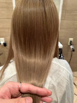 セミロング 💎ReFaで作る 髪質改善💎のヘアスタイル