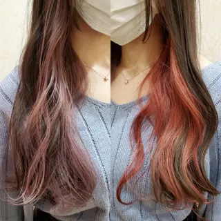ロング カラー 滝沢 嵩大のヘアスタイル
