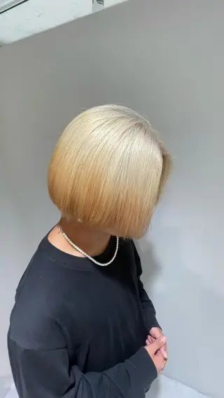 ミディアム カラー 🧸赤み消し🐾 ラベンダ/ミルクティのヘアスタイル