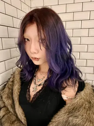 カラー ブリーチ縮毛矯正 ／   DAIA🔥のヘアスタイル