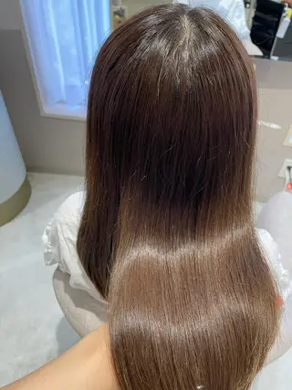 セミロング 髪質改善お任せ ください♪ひとみのヘアスタイル