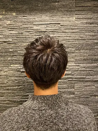 ショート メンズ 浅見 天翔のヘアスタイル