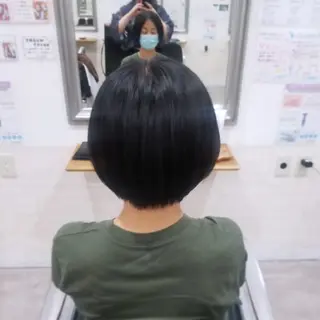 ショート 暖色🍎透明感カラー 🩵小林かりんのヘアスタイル