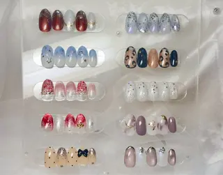ネイル Queennail 北堀江megumiのネイルデザイン