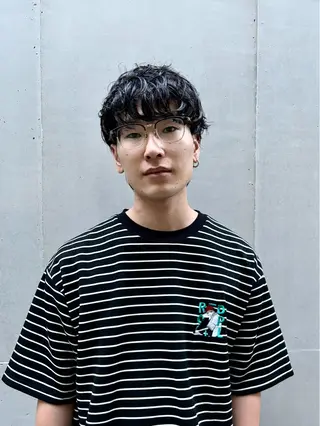 パーマ メンズ mens骨格矯正/ 理論パーマ/yuyaのヘアスタイル