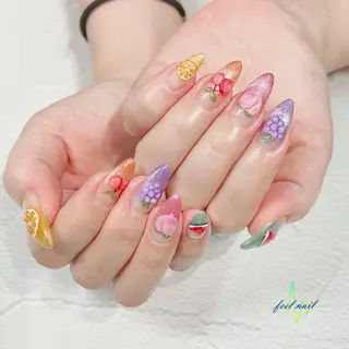 ネイル 藍野 裕子のネイルデザイン