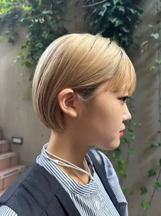 ショート ボブ/ショート 吉田竣のヘアスタイル