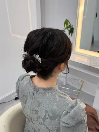ヘアアレンジ ヘアセット 🤍AIRA🤍のヘアスタイル