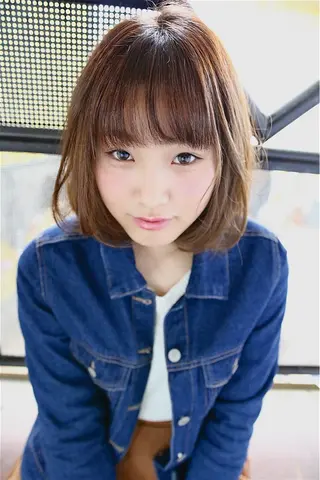 ミディアム カラー 中村 海のヘアスタイル