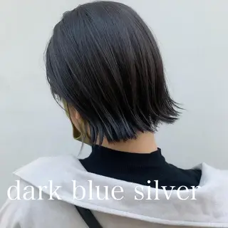 ショート カラー ヘアアレンジ ミニボブ/ブリーチ 🌈MISATOのヘアスタイル