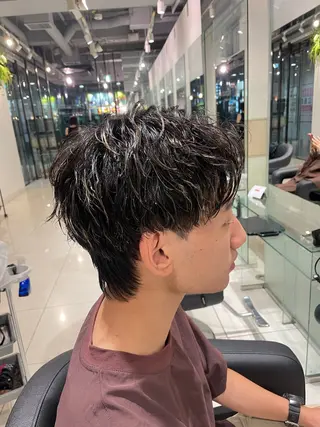 カラー メンズ ulu 【ウル】 山田青空のヘアスタイル