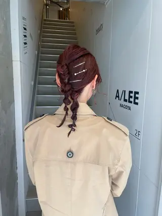ヘアアレンジ 久保田 千尋のヘアスタイル