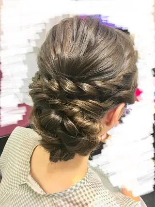 ヘアアレンジ 🍎みついじゅん🍏 ボブ指名No.1のヘアスタイル