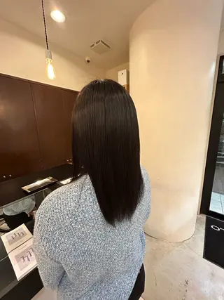 ロング 高野 愛子のヘアスタイル