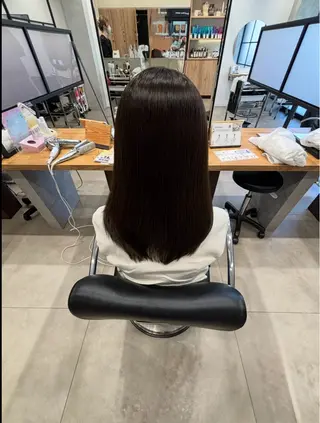 セミロング 馬場 一輝のヘアスタイル