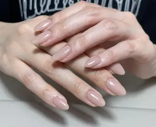 ネイル By moonネイル 🌷ワンホン/韓国風のネイルデザイン