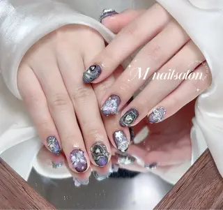ネイル M🌷nail 長さだし専門店のネイルデザイン