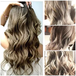 ロング カラー ヘアアレンジ 次世代シールエクステ 錦糸町 小泉 朋之のヘアスタイル