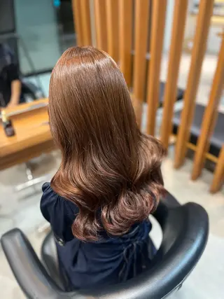 ロング ヘアアレンジ 透明感カラー✨ Marin♡のヘアスタイル