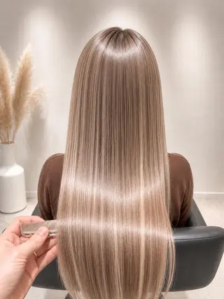 ロング 髪質改善cn nakao 緑本店のヘアスタイル