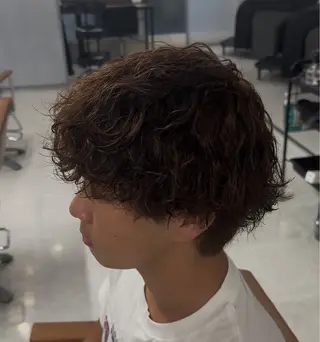 ショート パーマ 🔥フェザーパーマ 特化🔥勇斗のヘアスタイル