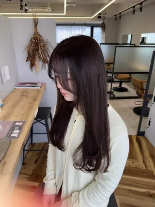 ロング 髙橋 秀果のヘアスタイル