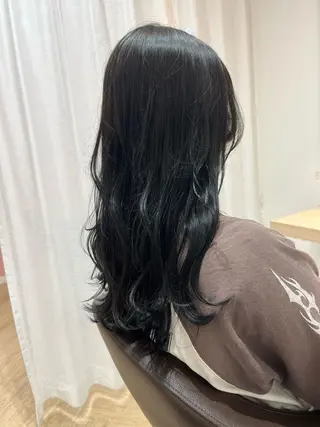 ロング カラー 白髪ぼかし/髪質改善 梅原響輝のヘアスタイル