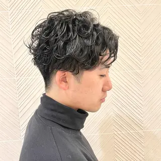 ショート カラー パーマ メンズ 髪質改善/ブリーチ/ ボブ特化/よしきのヘアスタイル