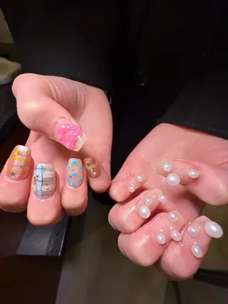 ネイル nail salon supe_所属・supe_ シイナのネイルデザイン