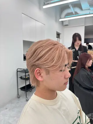 ショート カラー メンズ 🫧韓国風透明感 ヘア🫧towaのヘアスタイル