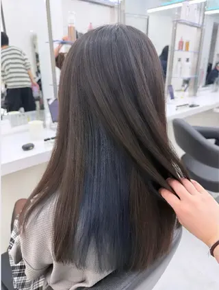 ロング カラー 海外girl/ハイト ーン/riko🫧のヘアスタイル