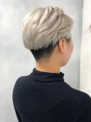 ショート カラー welring hair salonのヘアスタイル